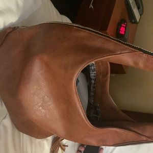 Brown Genuine Michael Kors leather purse
